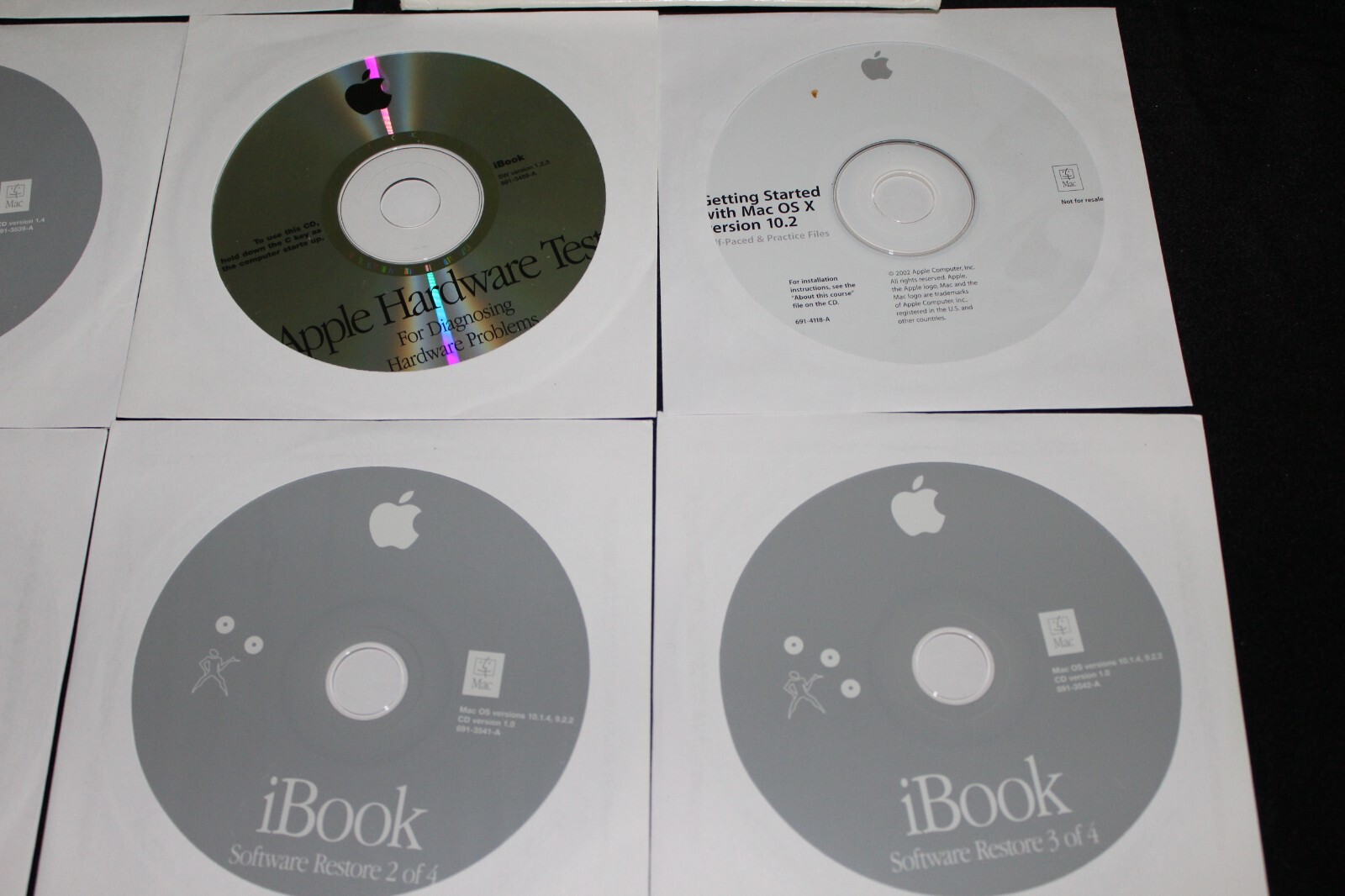 iBook Mac Macintosh OS 10.1 Software Install Restore CD Disc 10.1.4 and More