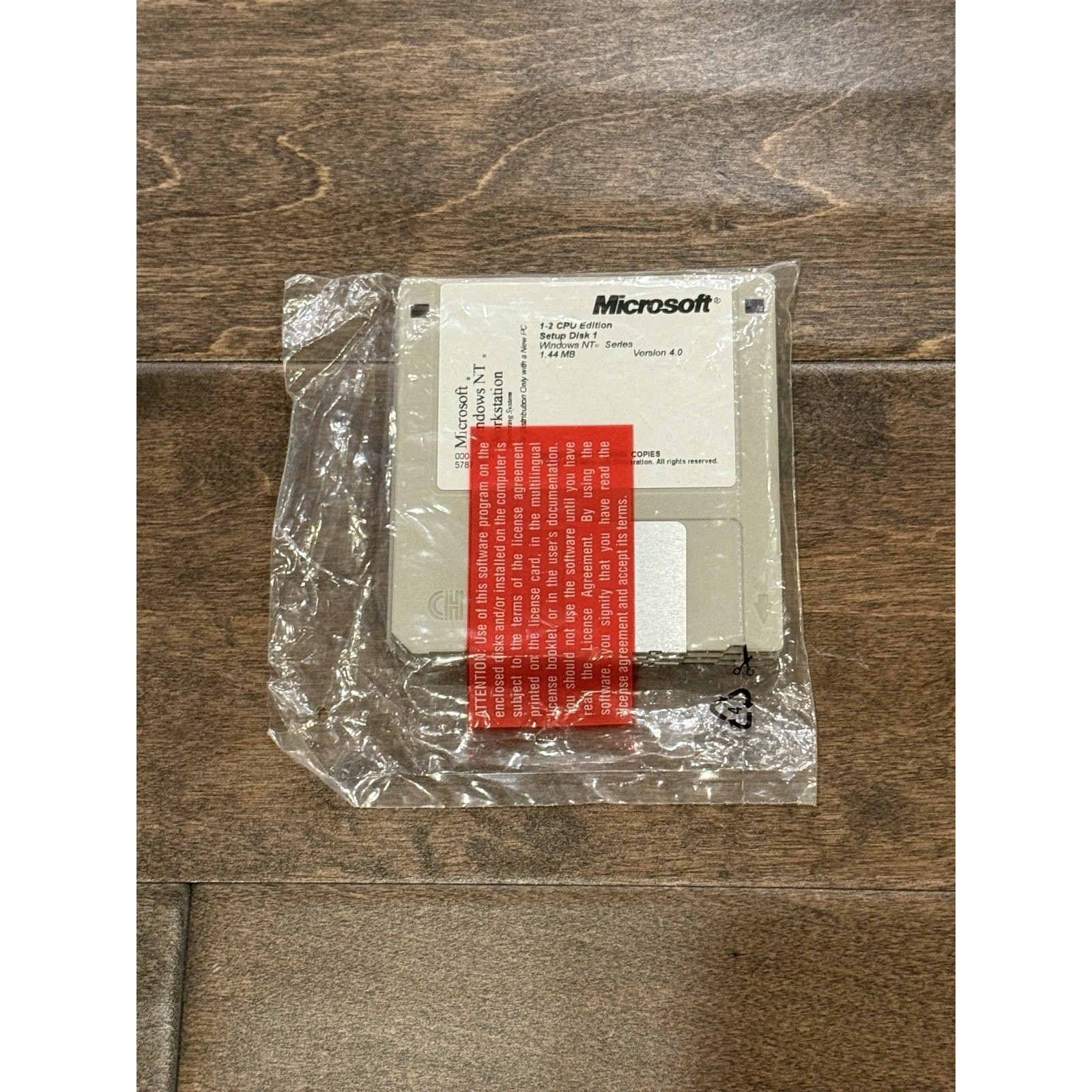 Vinrage 90s Microsoft Windows NT Workstation 4.0 Setup Disk 1-3 NEW Sealed
