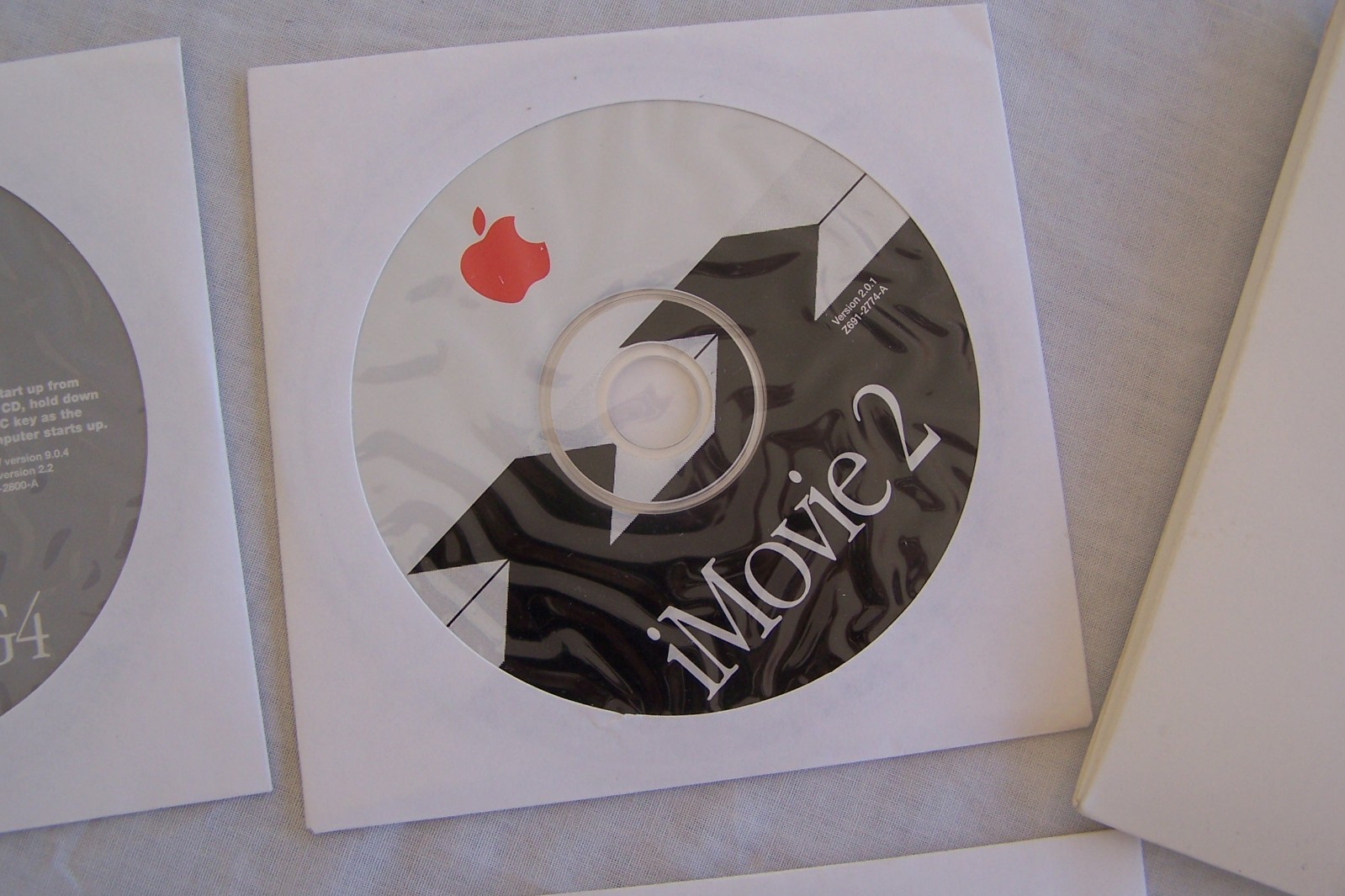SIX Apple Power Mac G4 Software Restore discs Iphoto Imovie Hardware et year2000