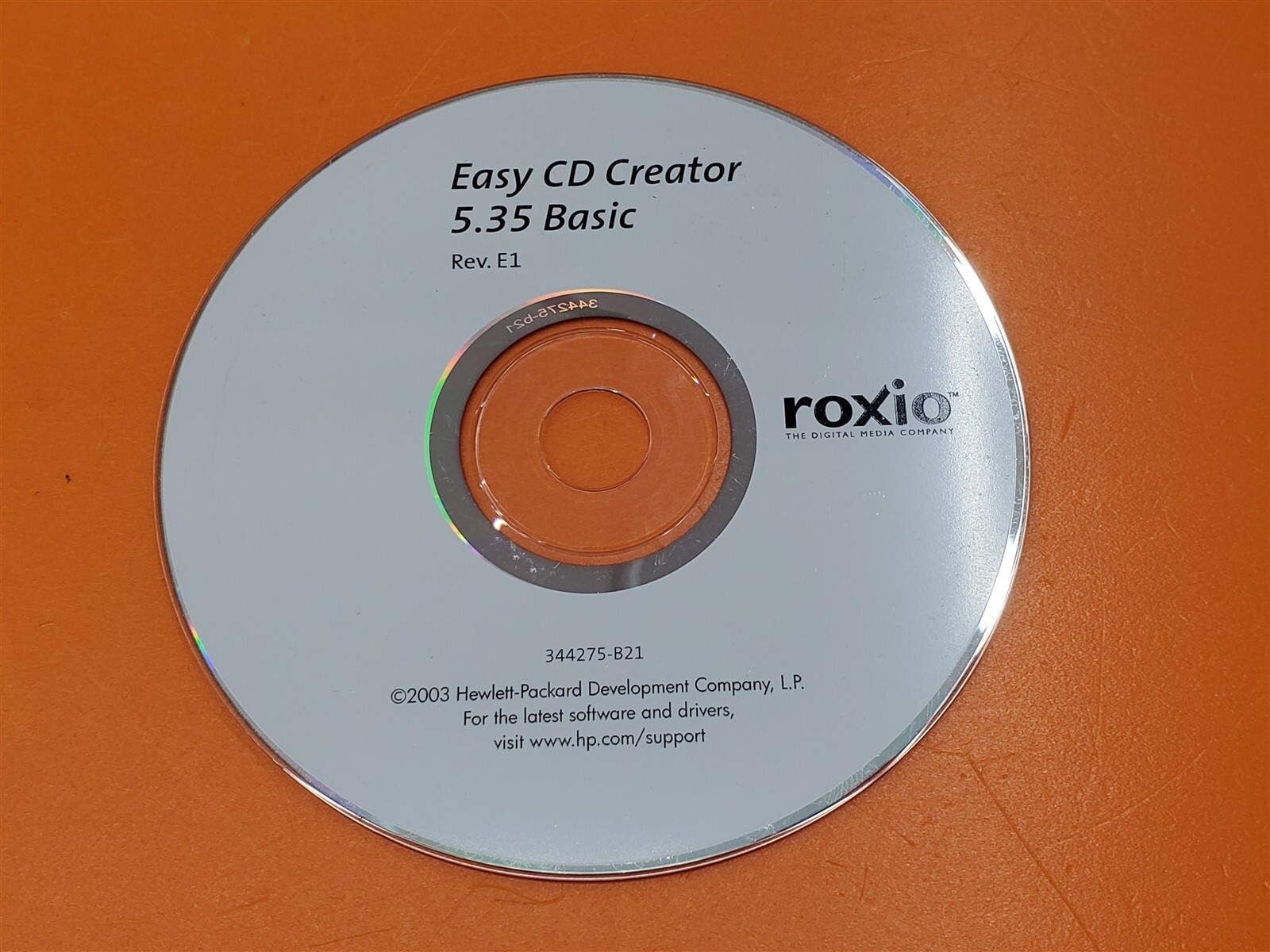 ⭐️⭐️⭐️⭐️⭐️ Easy CD Creator 5.35 Basic Rev. E1 Disc Only