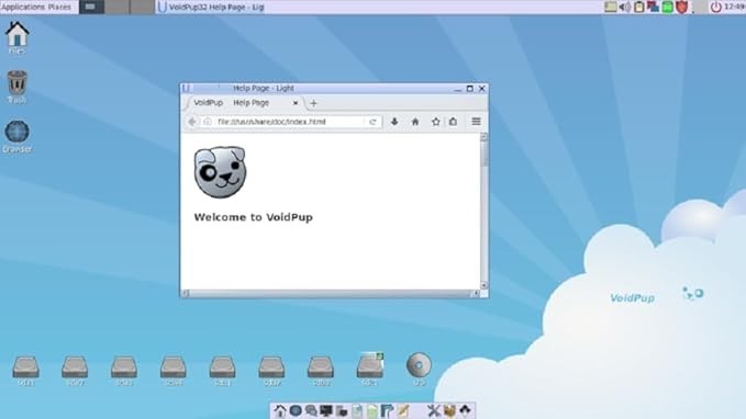 Latest New Release Puppy Linux Void Pup OS Operating System for PC on DVD