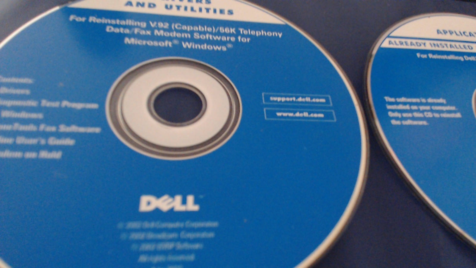 Dell Operating System Drivers And Documentation Utilities Cd DVD Lot of 6 (six)