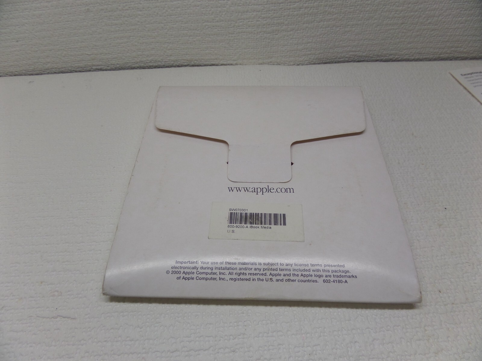 iBook Mac software restore Disc 1-4 OS Ver 9.1,10.0.3, + Software/ Applications