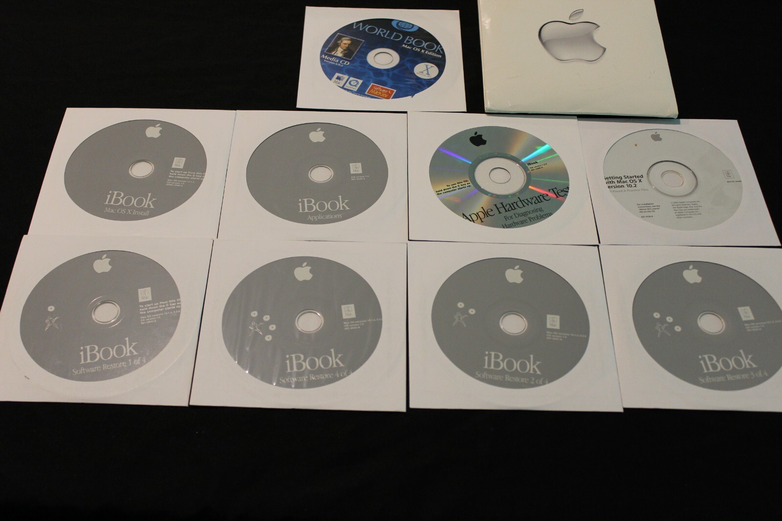 iBook Mac Macintosh OS 10.1 Software Install Restore CD Disc 10.1.4 and More