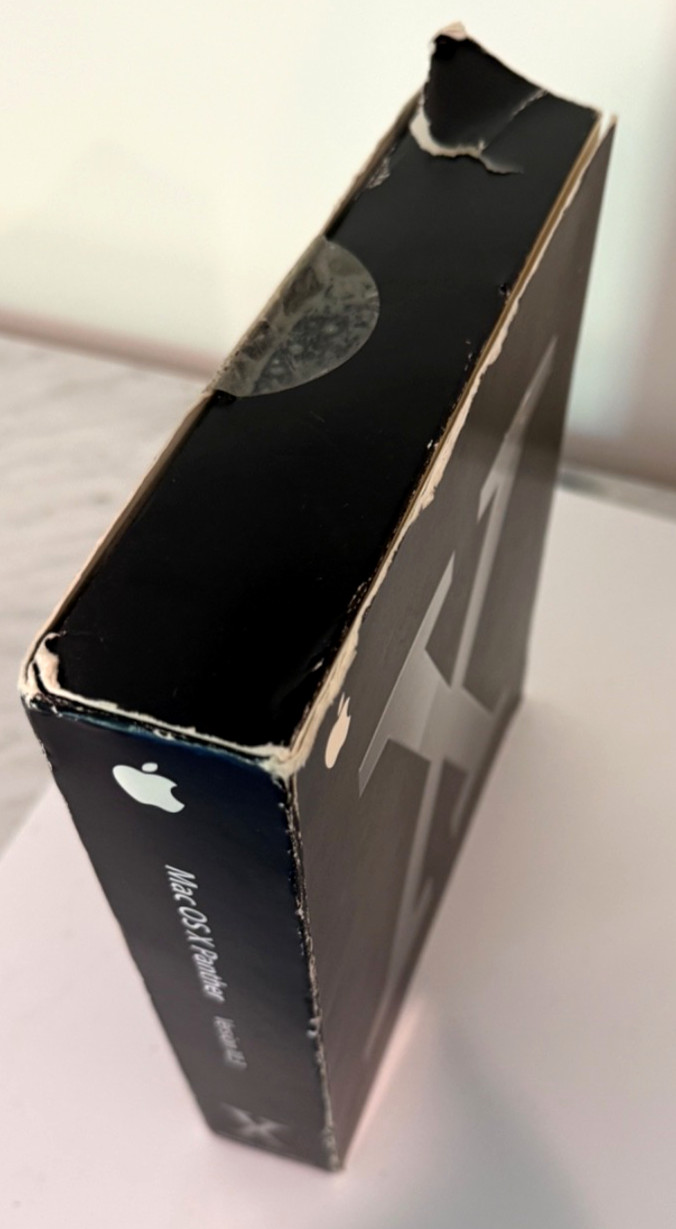 Apple Mac OS X 10.3 Panther M9227LL/A Original Retail Box – New