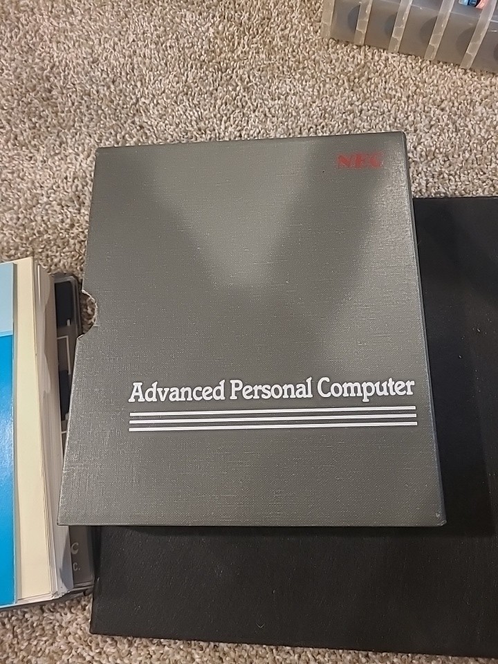 1988 MS-DOS 3.3 User Guide 1st Printing NEC Advanced Personal Comp Floppy Disks