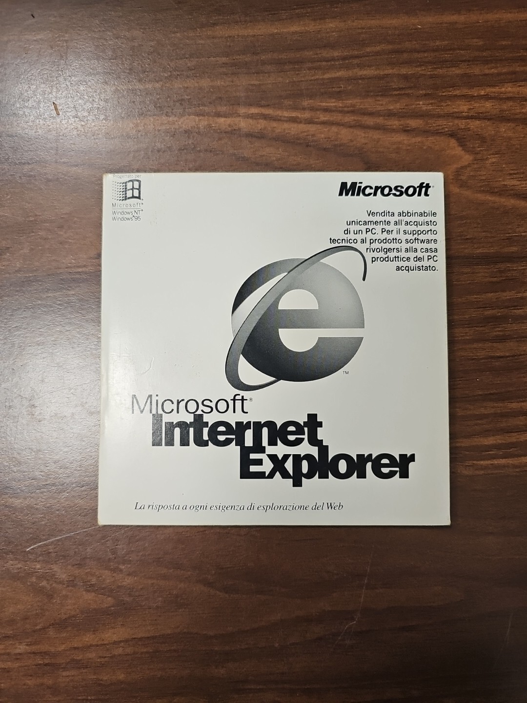 MICROSOFT INTERNET EXPLORER WINDOWS 95 NT CD ROM BROWSER PROGRAM VINTAGE New