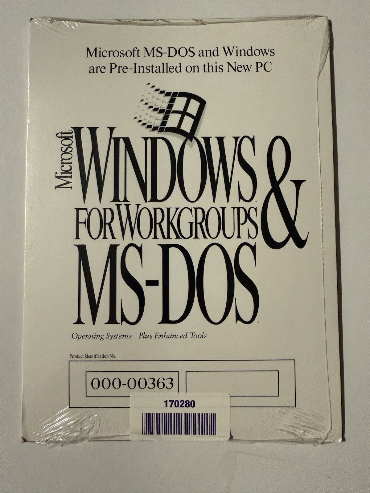 Microsoft Windows For Workgroups 3.11 & MS-DOS 6.22 Plus Enhanced Tools