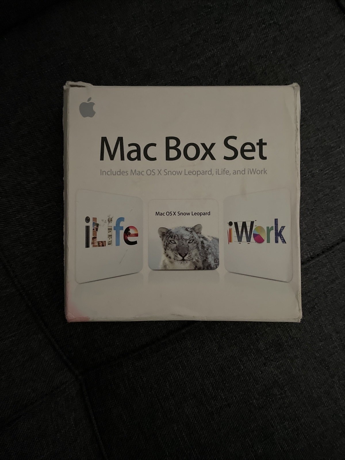 Apple Mac Box Set – Snow Leopard 10.6 iLife 09 iWork 09 MC209Z/A