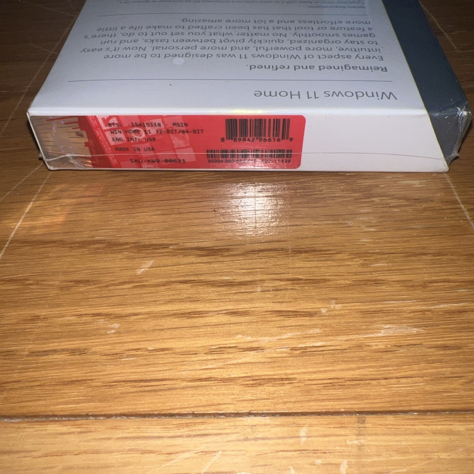 Microsoft Windows 11 Home + USB Flash Drive English 64-bit Physical Sealed