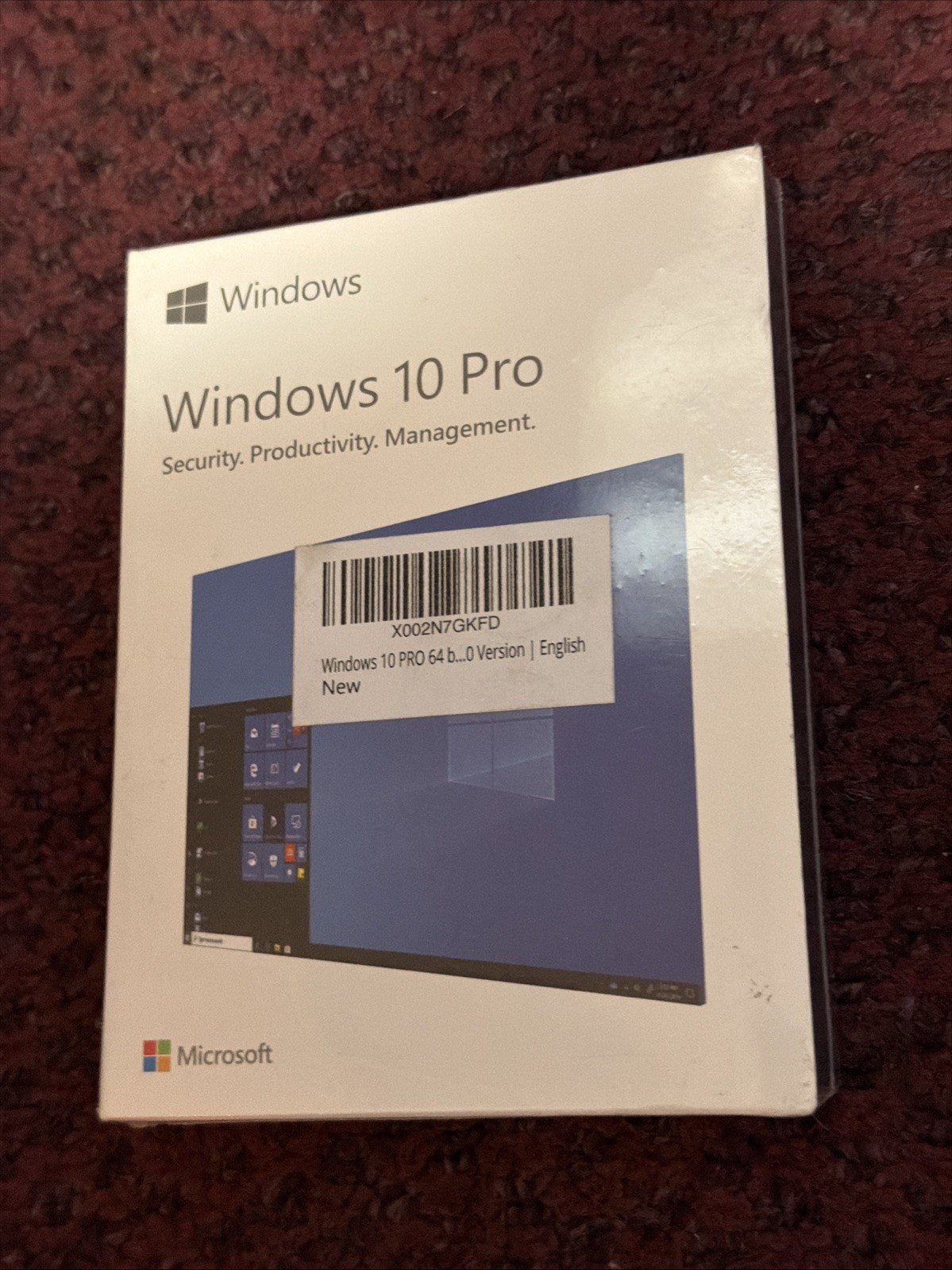 Microsoft Windows 10 Professional USB 64/32 Retail Boxed English Sealed Original