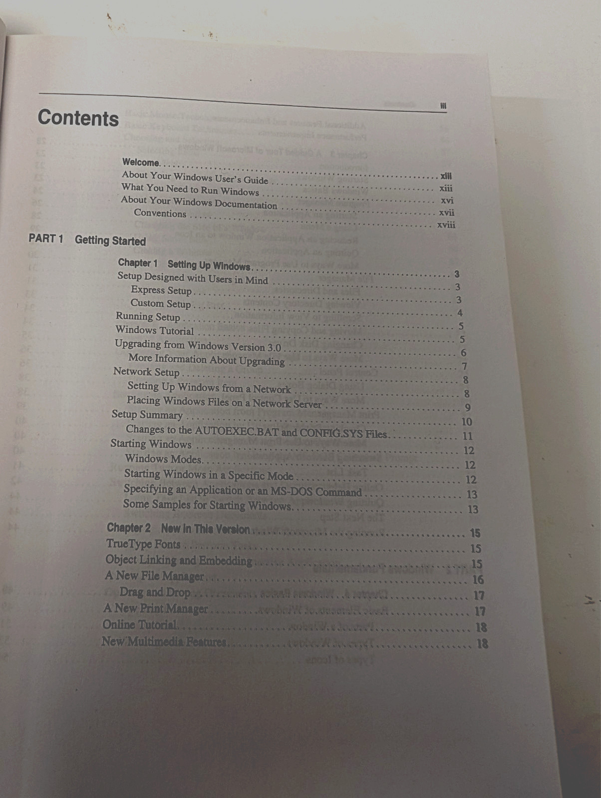 Vintage Microsoft Windows 3.1 User’s Guide Excellent Condition