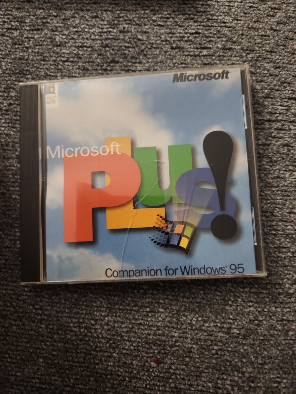 Vintage Microsoft Plus ! Companion For Windows 95 with CD Key