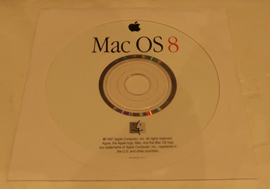 Mac OS 8 CD – 1997 Vintage