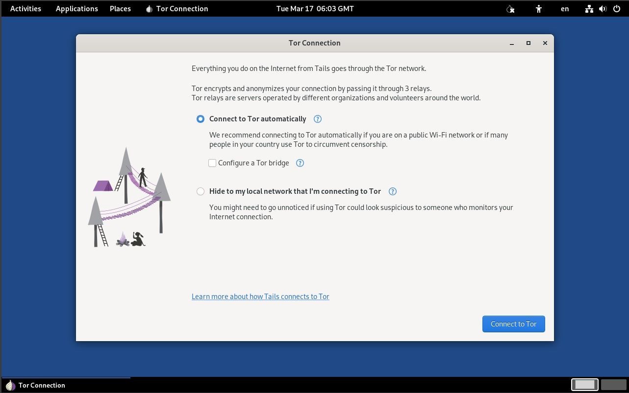 Tails 7.5 Bootable USB – PC & Intel Mac – UEFI/BIOS – 55GB Encrypted Persistence