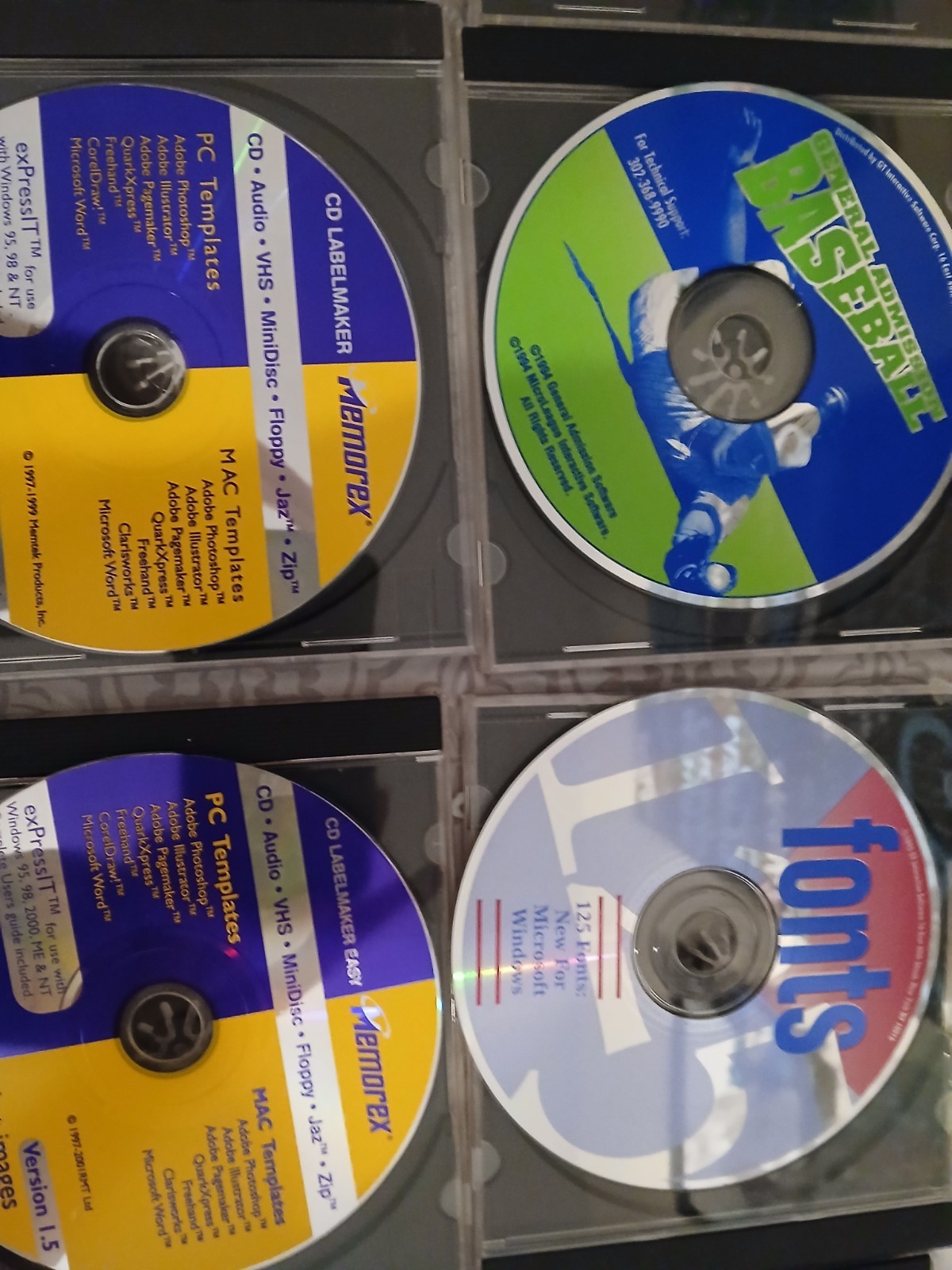 23 MISC. RETRO 1990 's PC CD-ROM