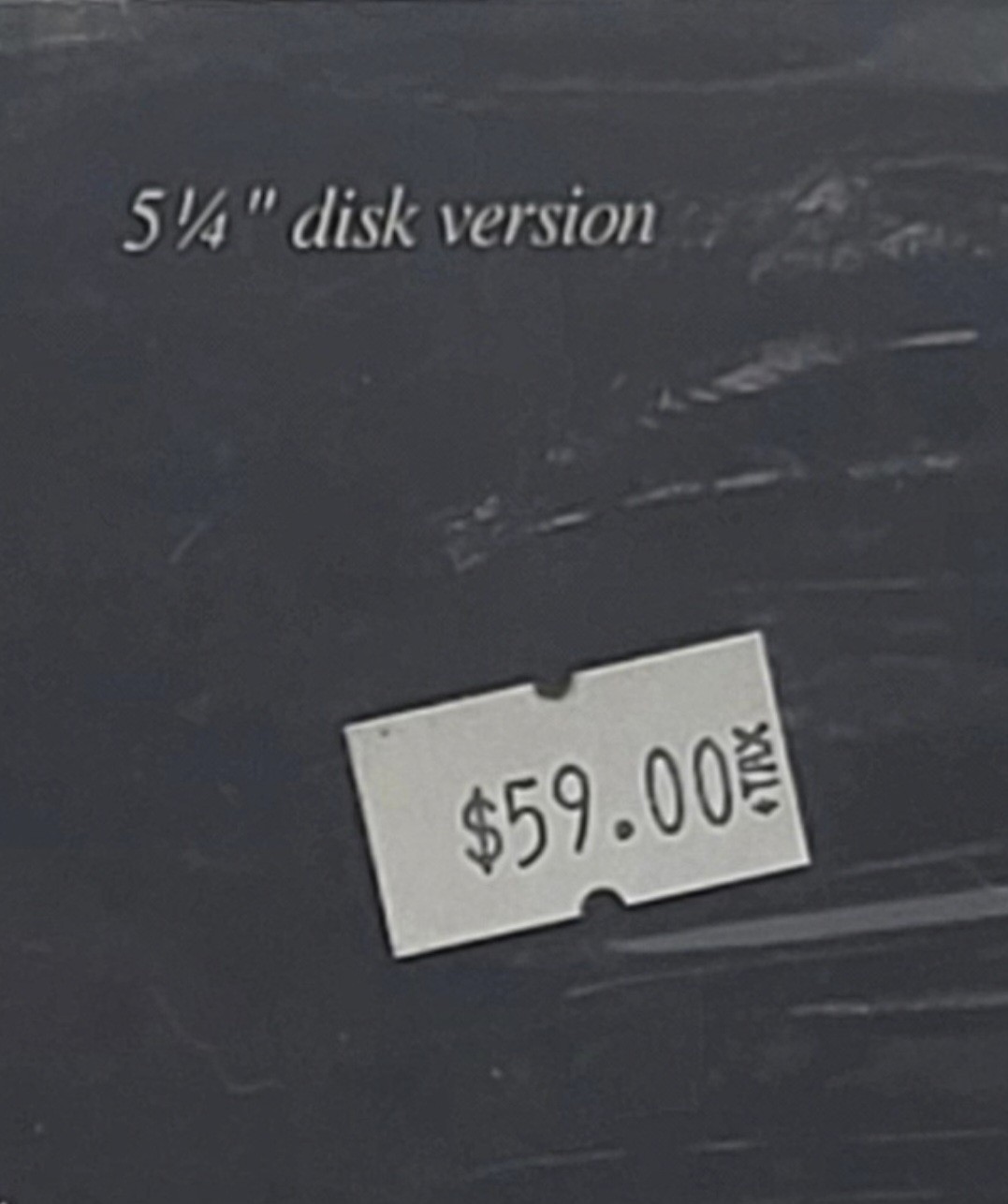 Microsoft MS-DOS 4.01 Retail 5.25″ Floppy Disk IBM PC Factory Sealed