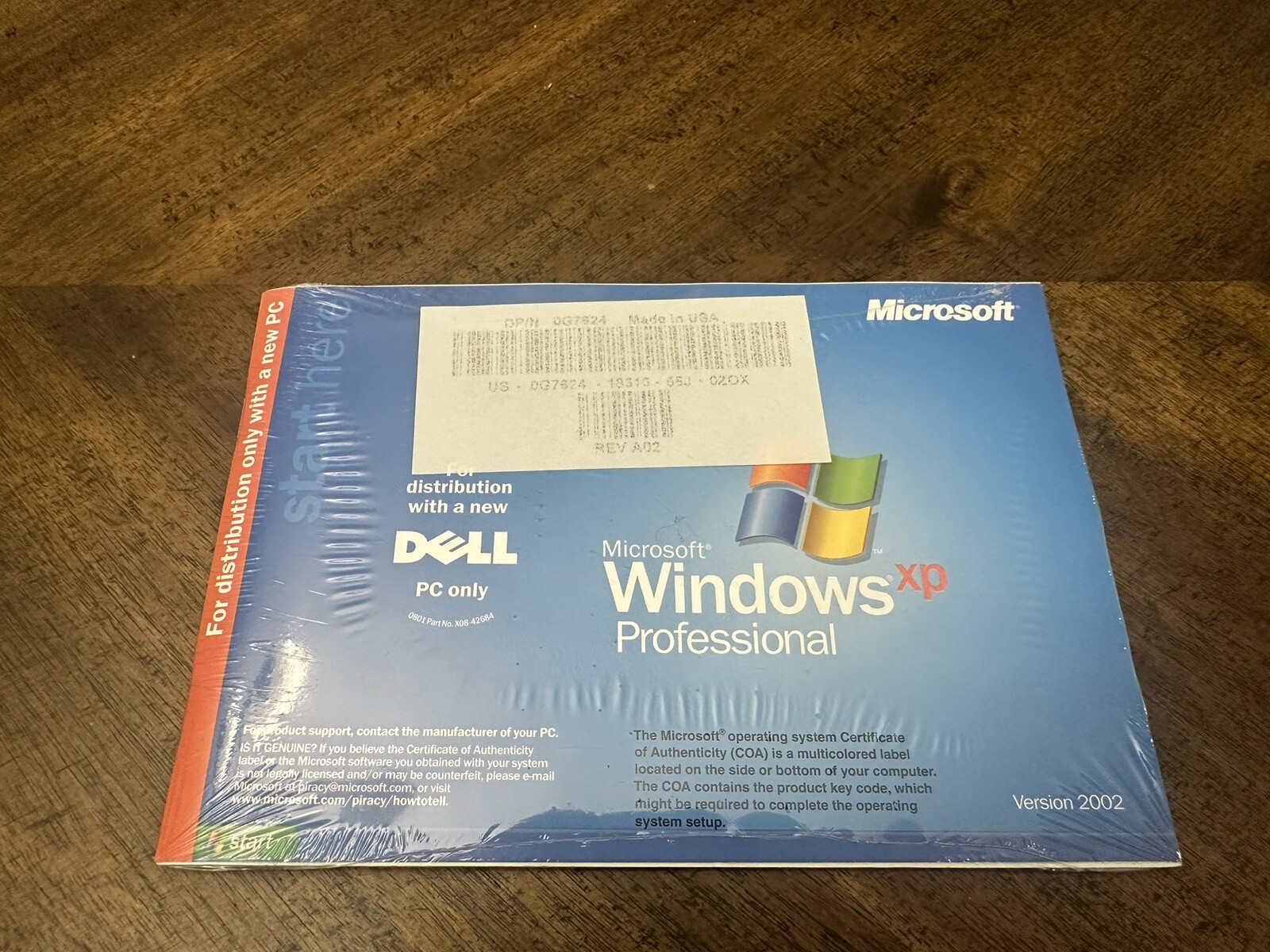 Microsoft Windows XP Professional Service Pack 2 Dell Reinstallation CD