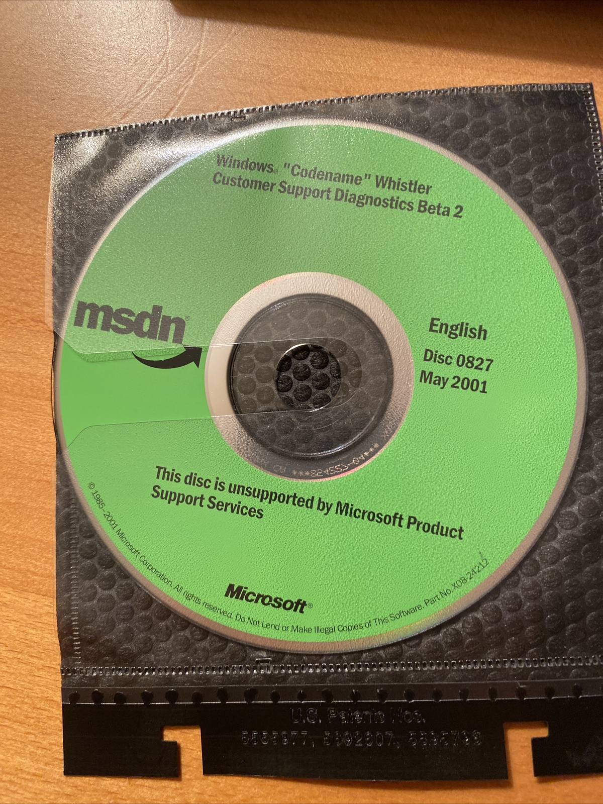 6 CDs NEW RARE Microsoft Windows “Codename” Whistler Beta2 + Product Keys + diag