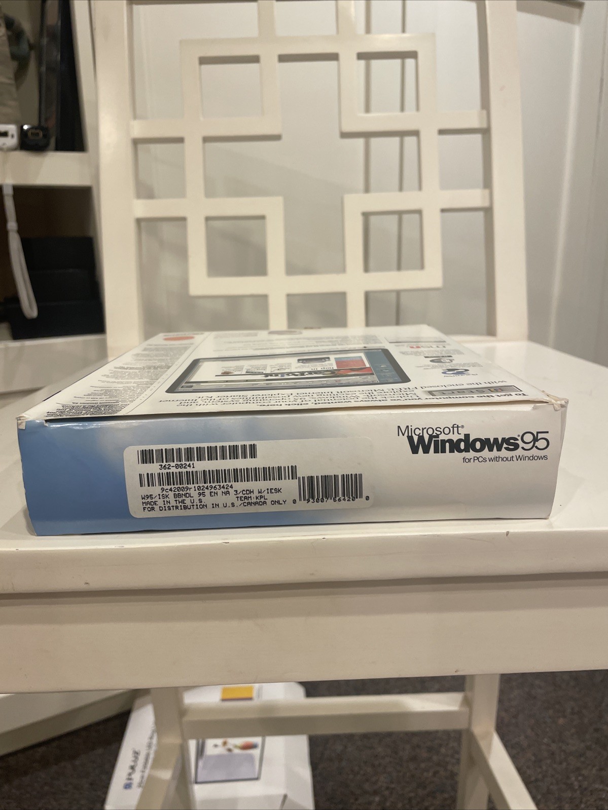 New Microsoft Windows 95 OS 3.5″ Floppy MS-DOS PCs RARE 1996 US Int Expl Kit N/c