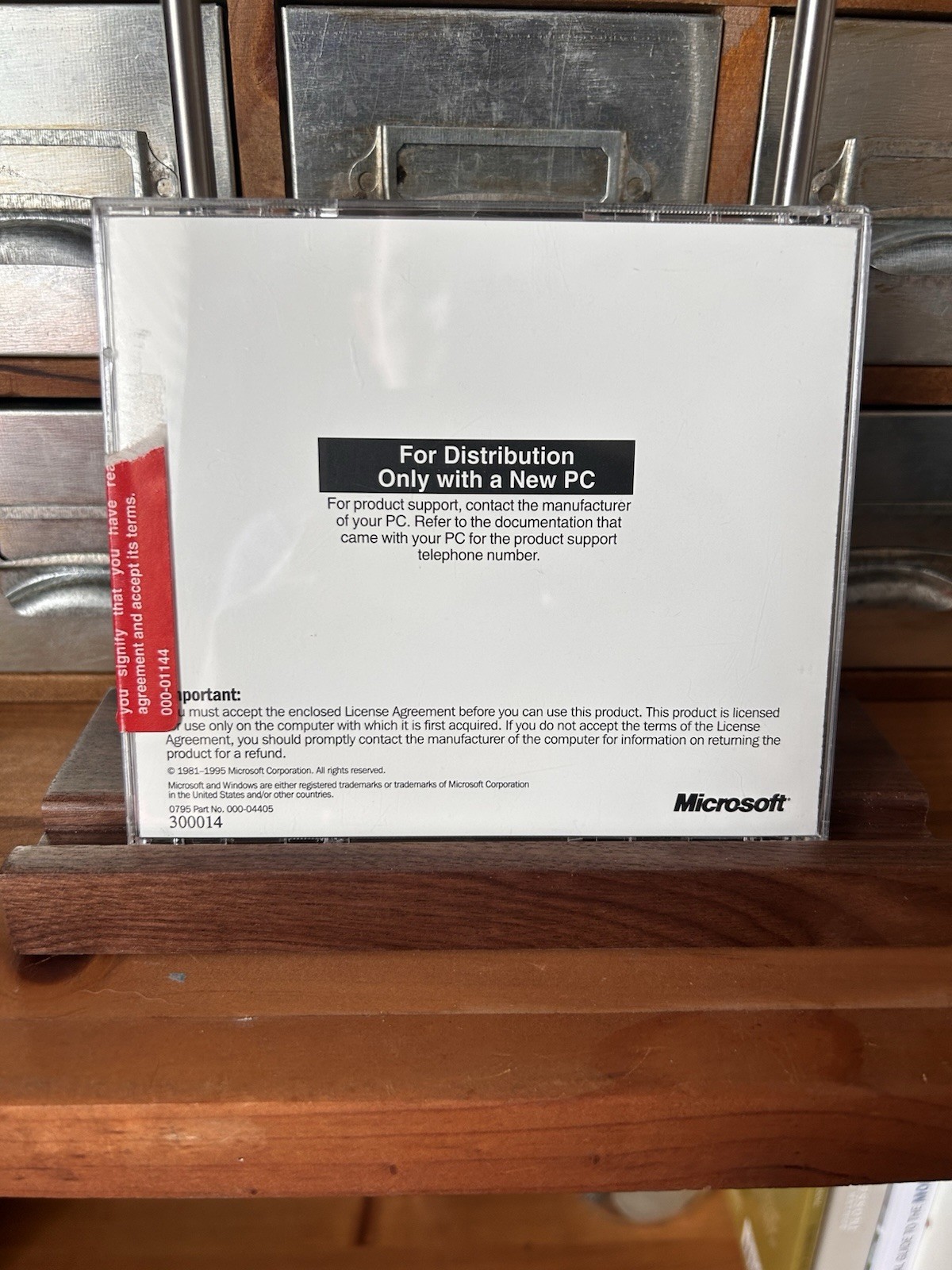 Microsoft Windows 95 OEM CD English Operating System