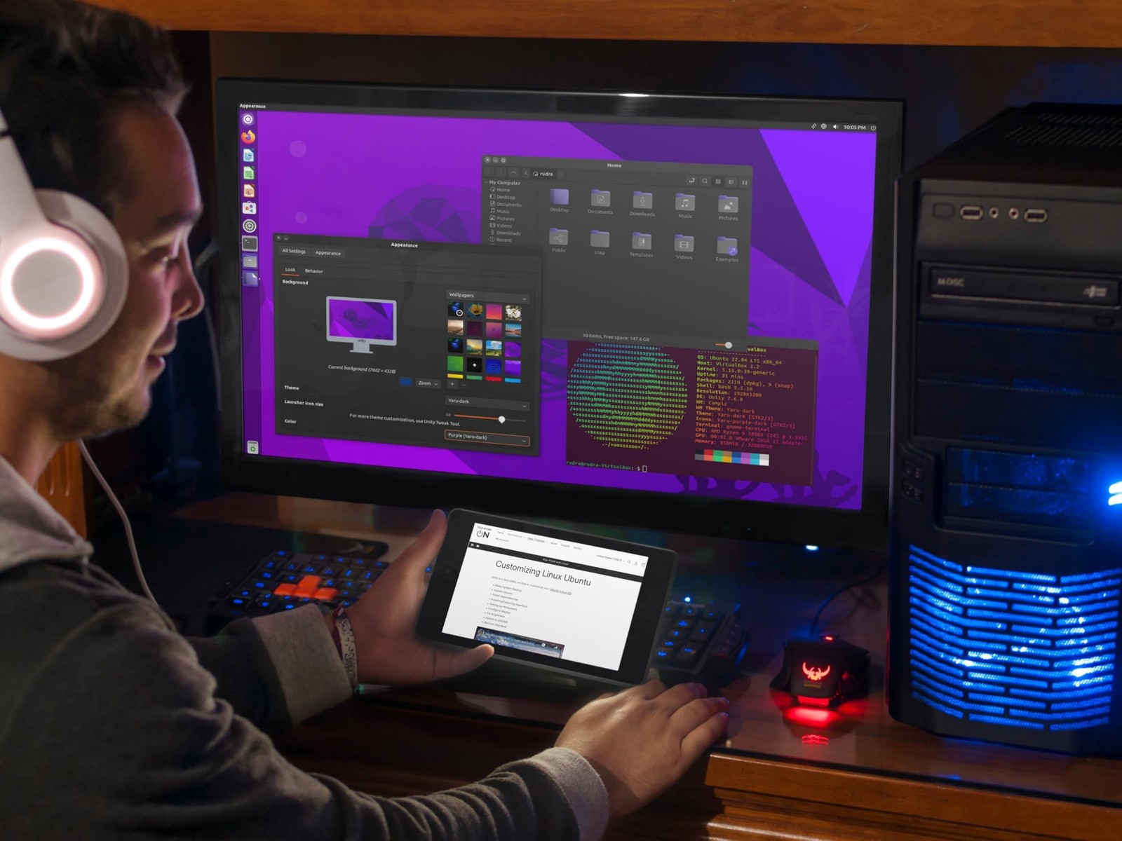 Ubuntu Linux Bootable USB for PC Desktop & Server | Run live or install Ubunt…