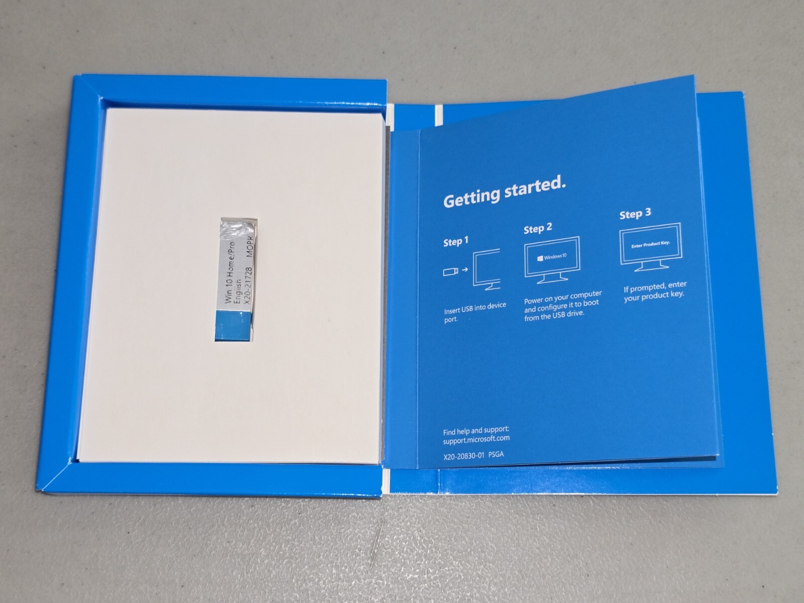 Microsoft Windows 10 Home Full Retail USB Flash Drive