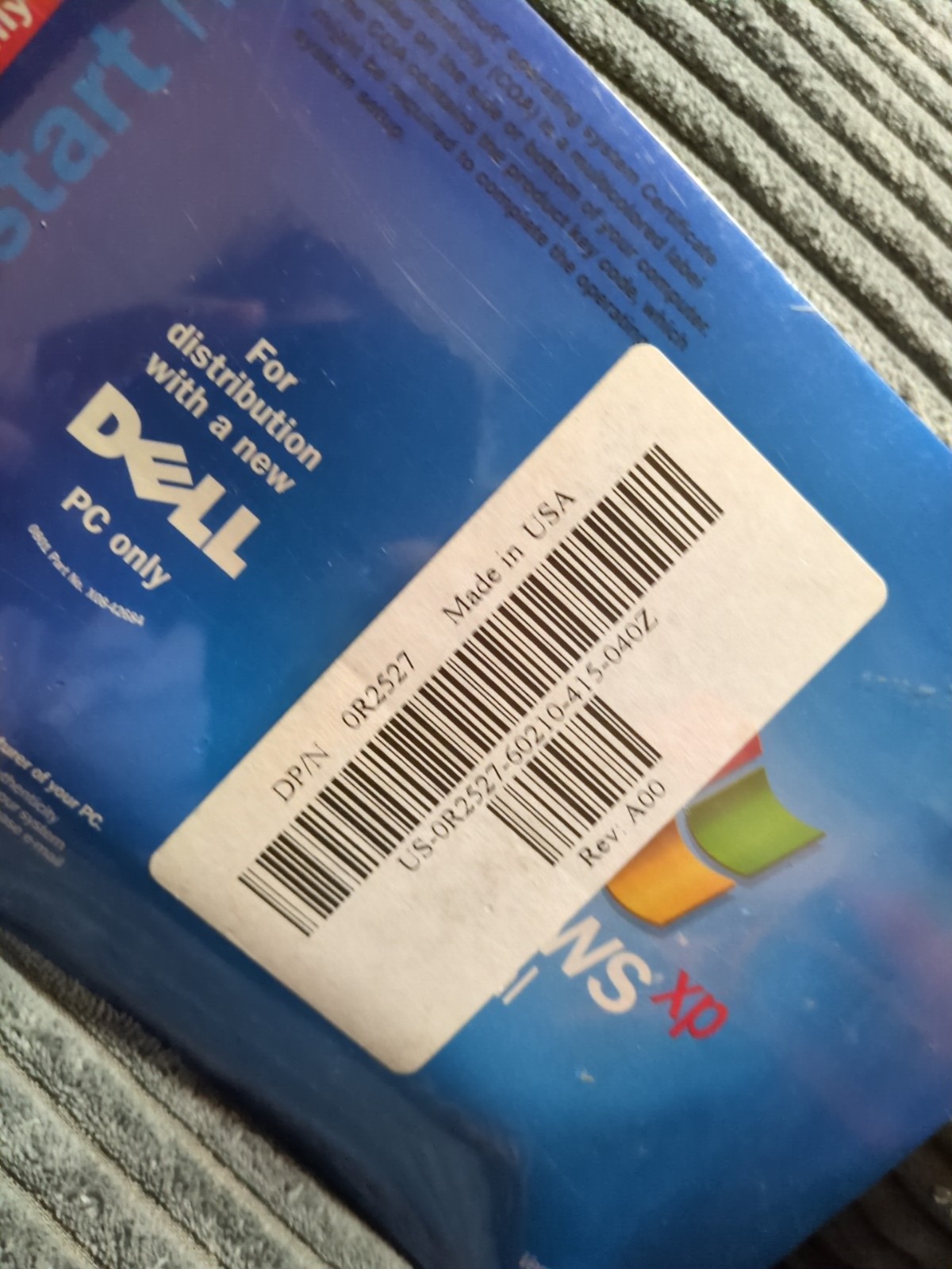 Dell Reinstallation CD Microsoft Windows XP Professional Service Pack 1a SP 1a