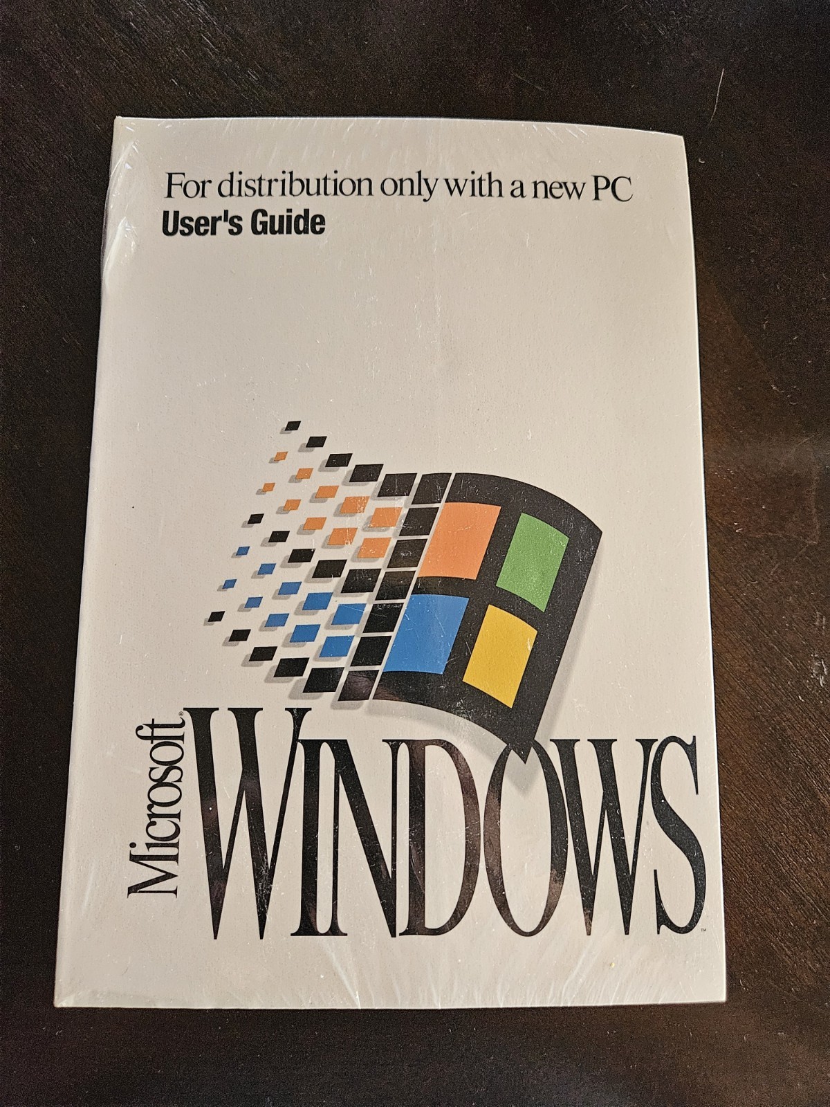 Vintage Microsoft Windows 3.1 User’s Guide Brand New Sealed