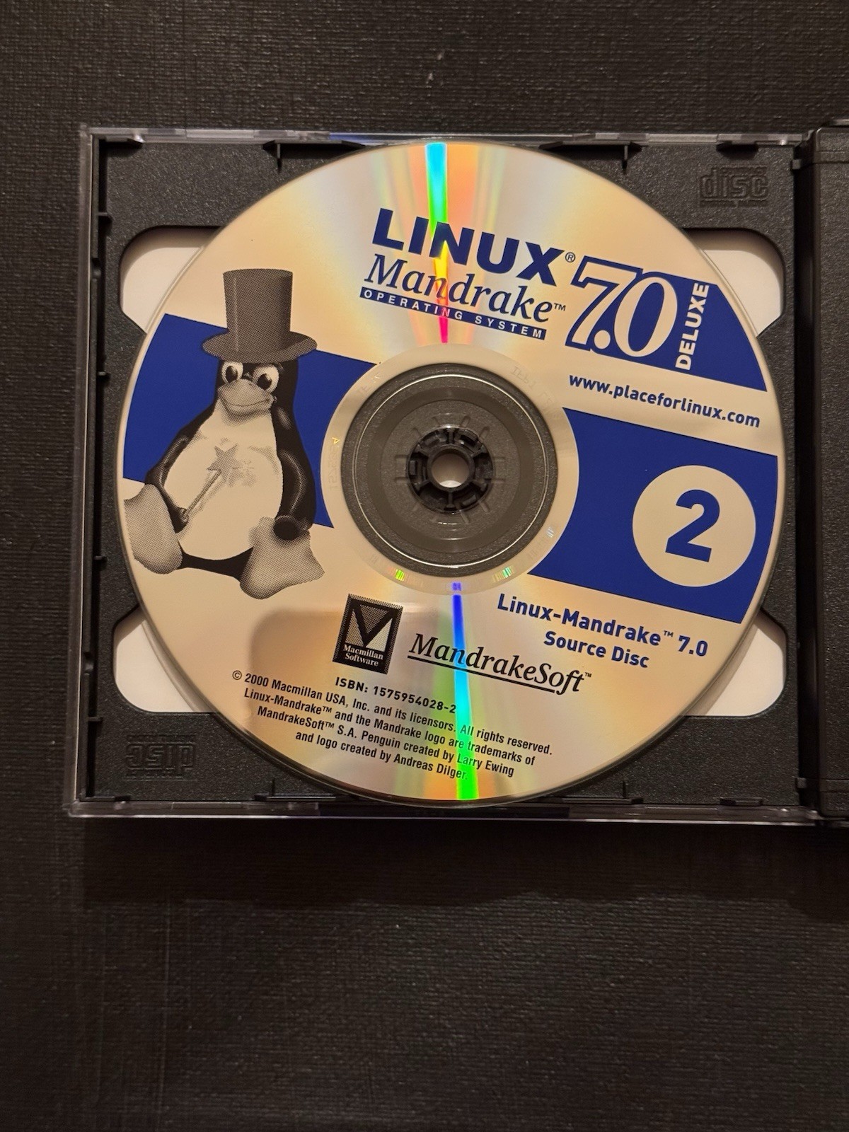 Linux Mandrake Operating System 7.0 Deluxe 5 Disc