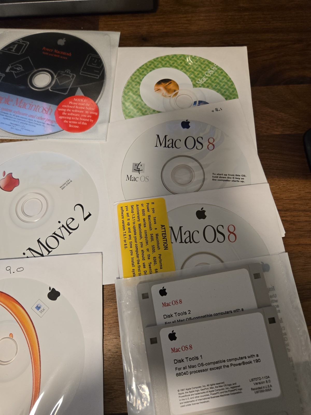 Lot Of Apple Software 90s-2000s Installation CDs Mac OS 7, 8, 9, X, iLife, Etc