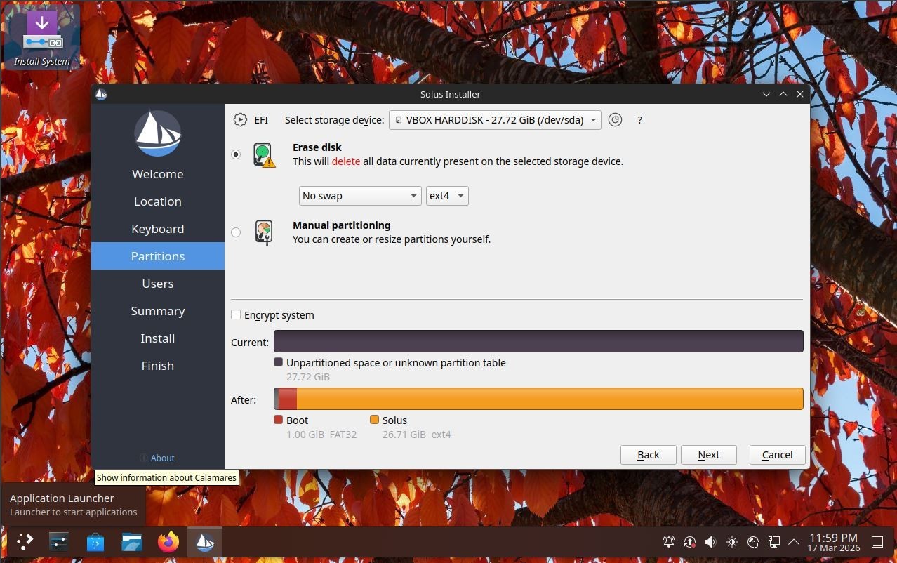 Solus Budgie 2025 – Bootable USB Live Installer – PC & Intel Mac – UEFI/BIOS