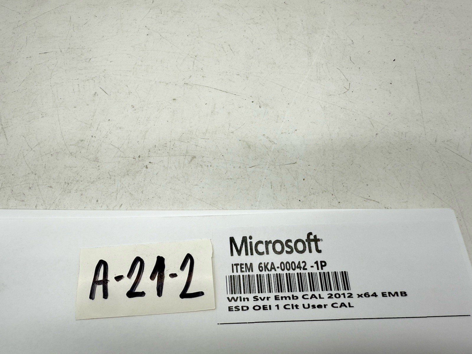 Microsoft Windows Server 2012 Embedded CAL x64 User License Lot of 3 – Genuine