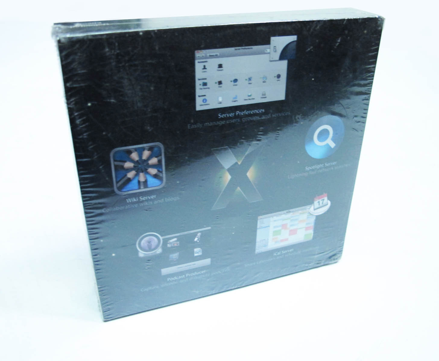 Apple Mac OS X 10.5.4 Leopard Server Unlimited Clients New in Orig Sealed Box
