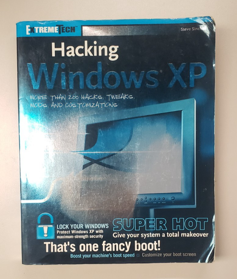 Hacking Windows XP 2004 Edition Paperback 353 pages