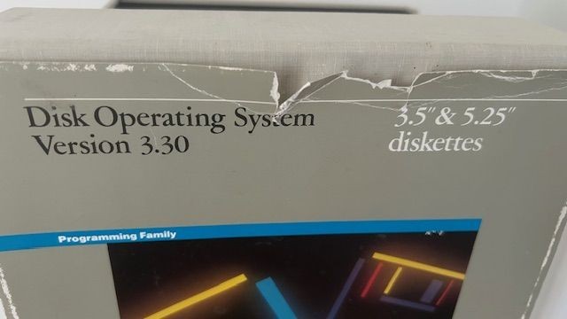 IBM disk operating system DOS version 3.3.0