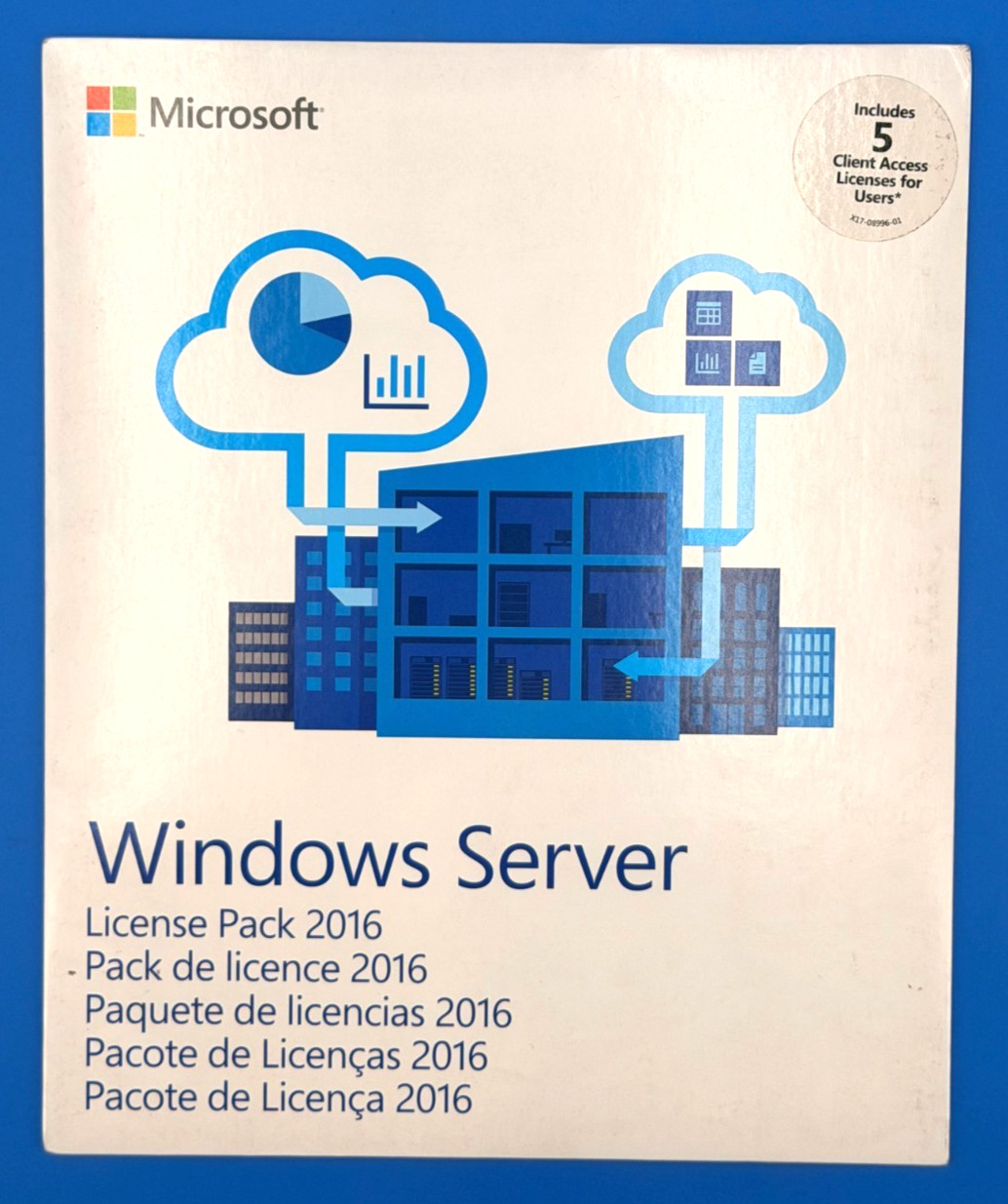 Microsoft Windows Server 2016 5 CAL R18-04936 ✨🔥✨BRAND NEW! FACTORY SEALED!✨🔥✨