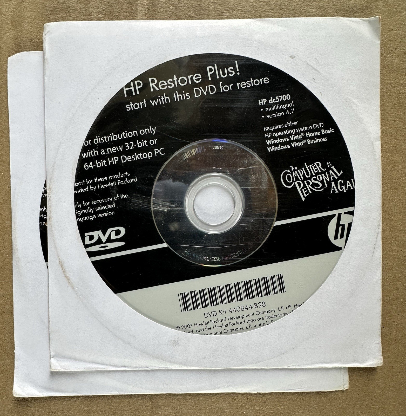 20 DISC LOT HP Restore Plus MICROSOFT WINDOWS Operating System INSTALLATION DVDs