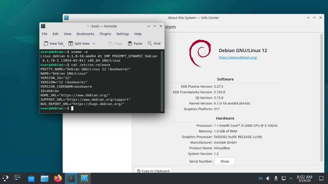 Debian Linux Live KDE 64 Bit Bootable USB Flash Drive And Install Guide