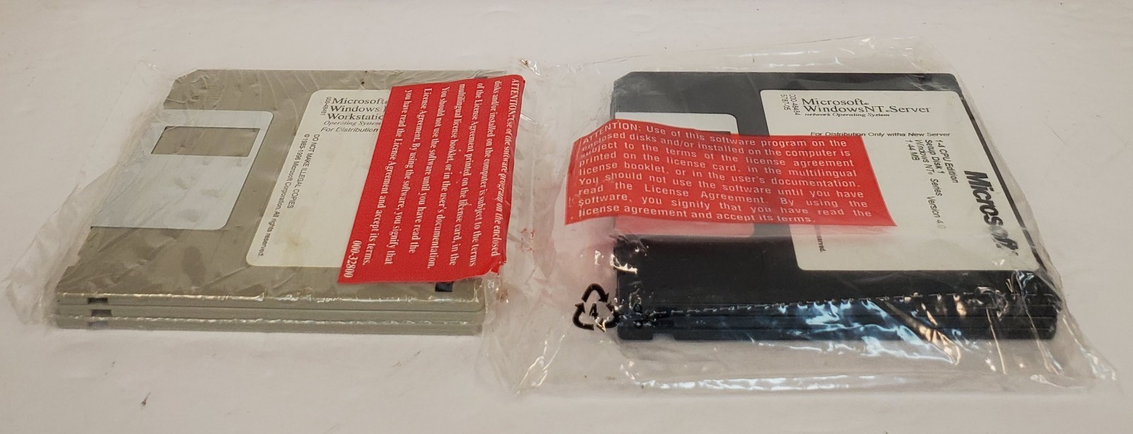 Microsoft Windows NT Server & NT Workstation Ver 4.0 Floppy Disks – OEM SEALED