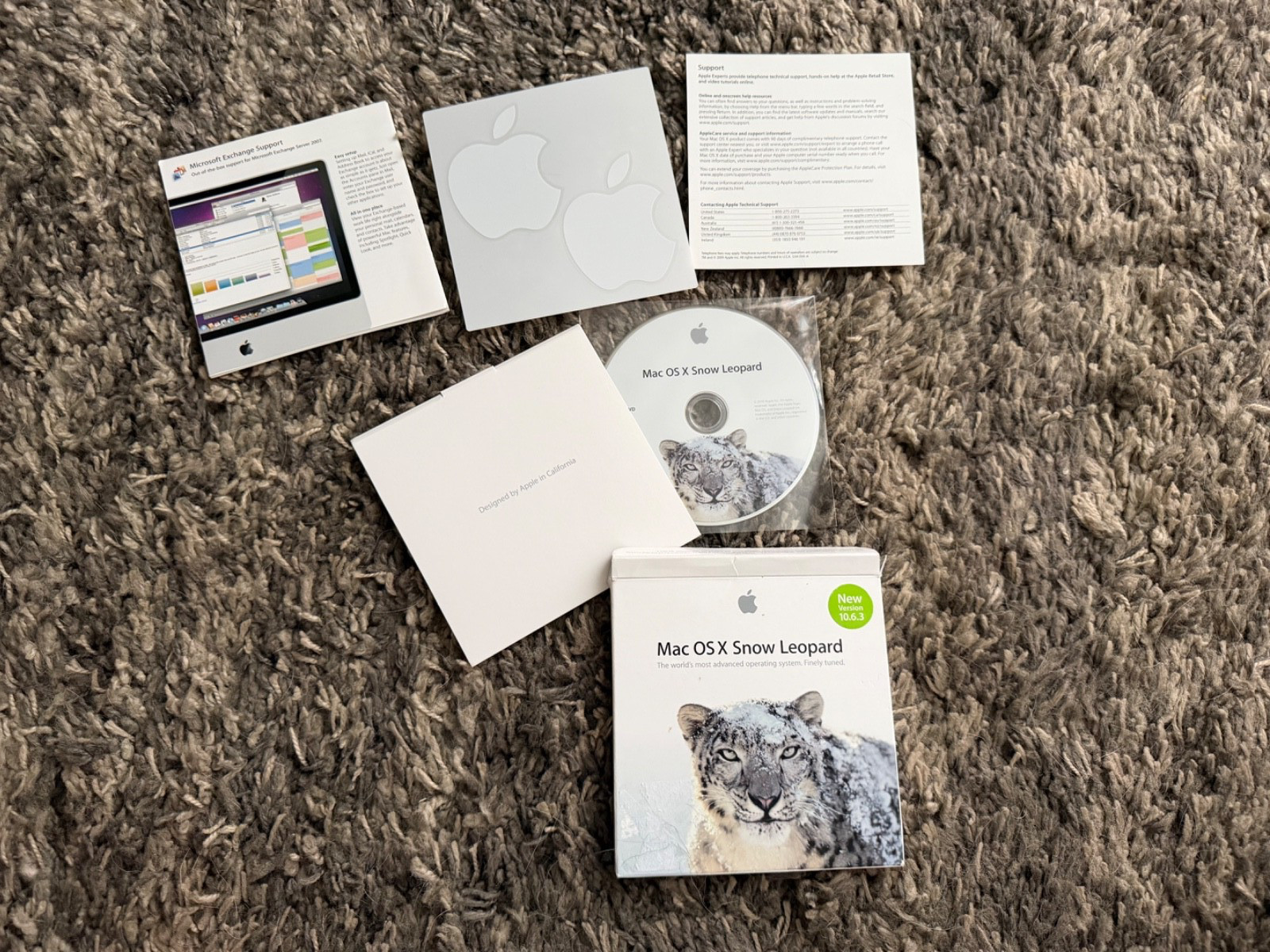Apple Mac OS x Snow Leopard Operating System version 10.6.3