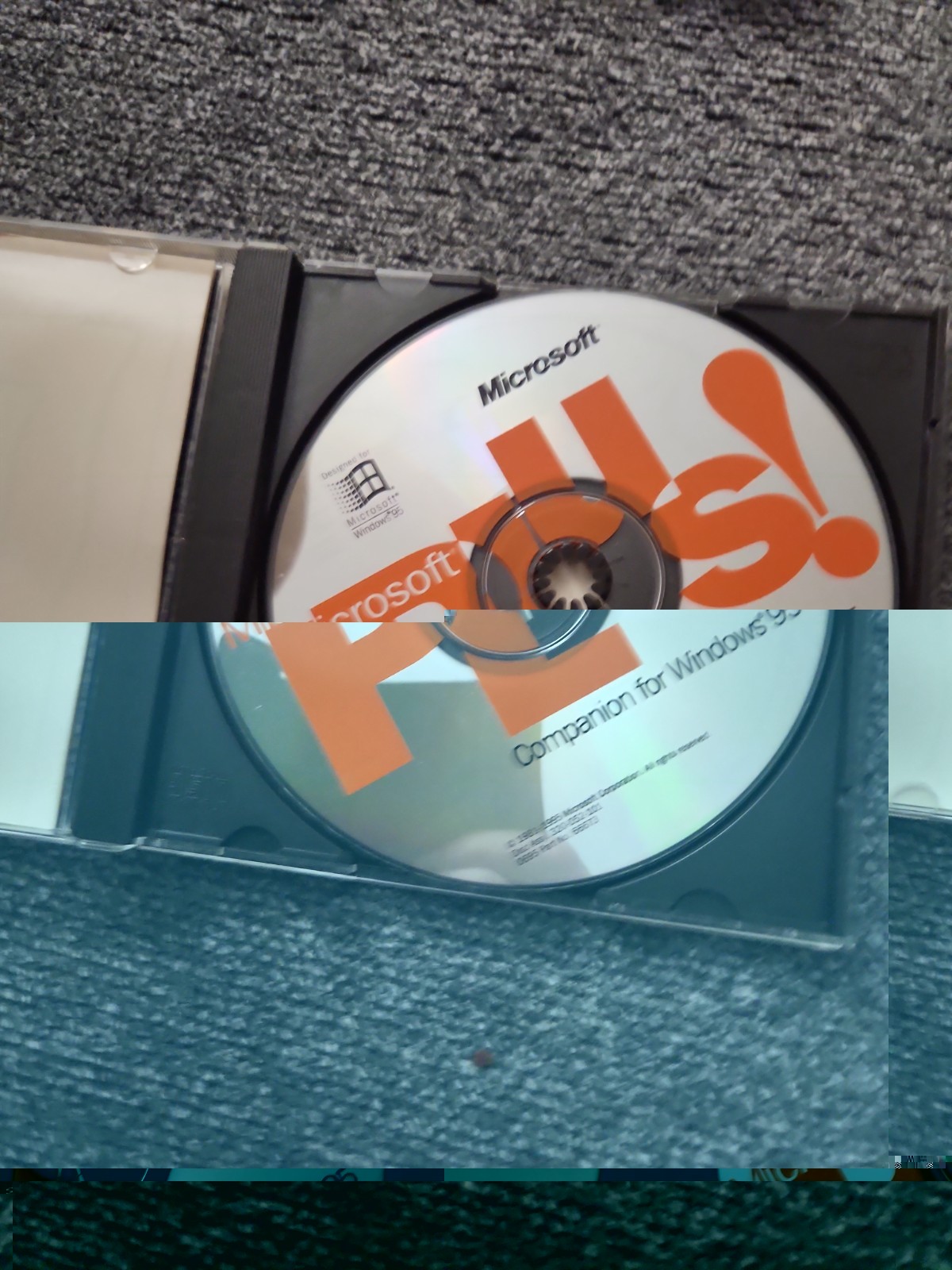 Vintage Microsoft Plus ! Companion For Windows 95 with CD Key
