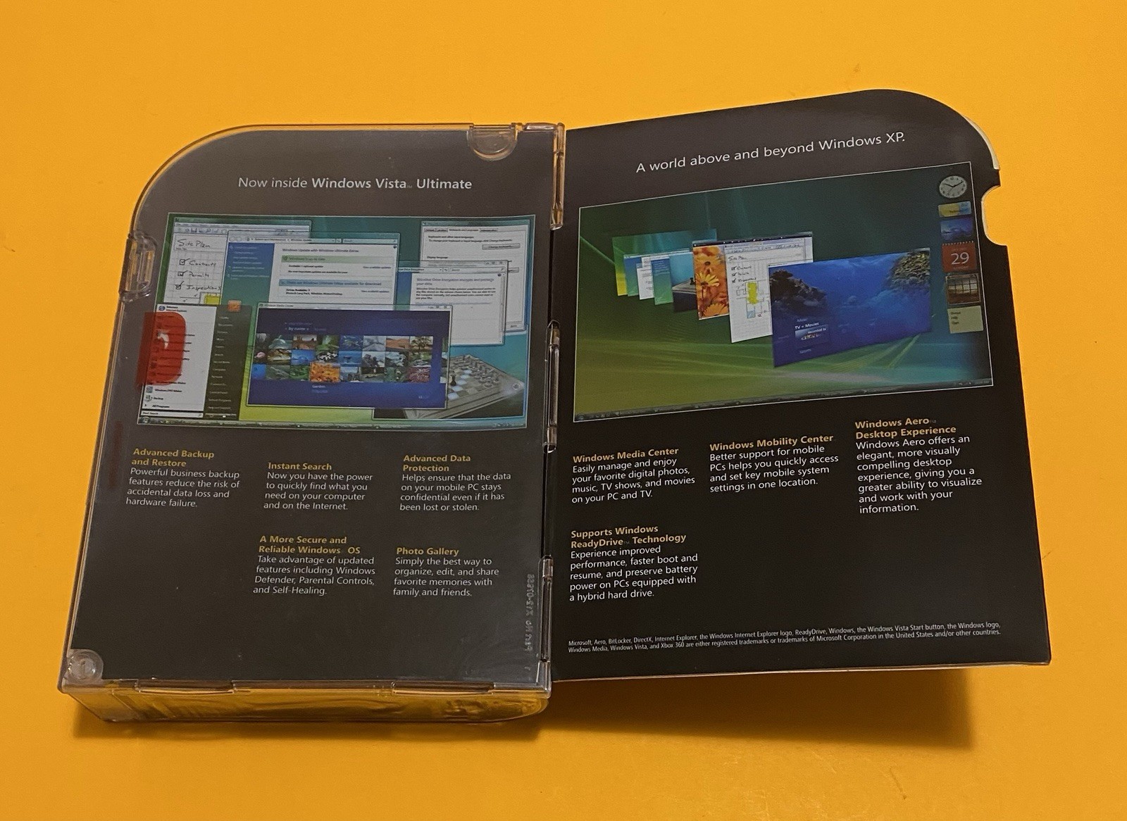 Microsoft Windows Vista Ultimate Full 32 Bit & 64 Bit DVDs =NEW SEALED BOX=