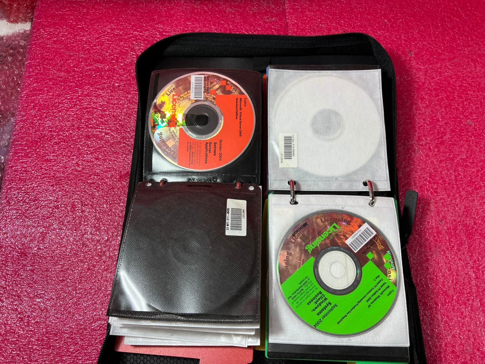LOT Disks Server License Microsoft / APPLICATIONS 2004 2007 MIX AS-IS USED / NEW