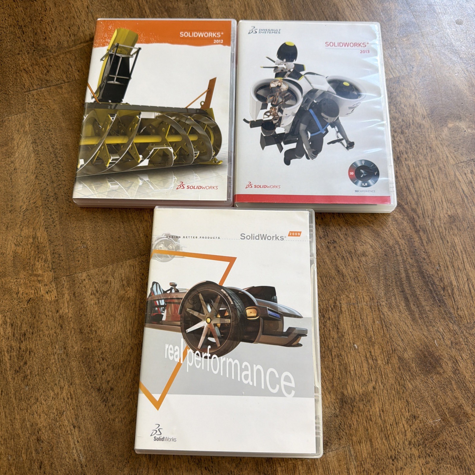 Solidworks Software SET 2009 2012 2013 – ALL VERY GOOD / NO KEYS