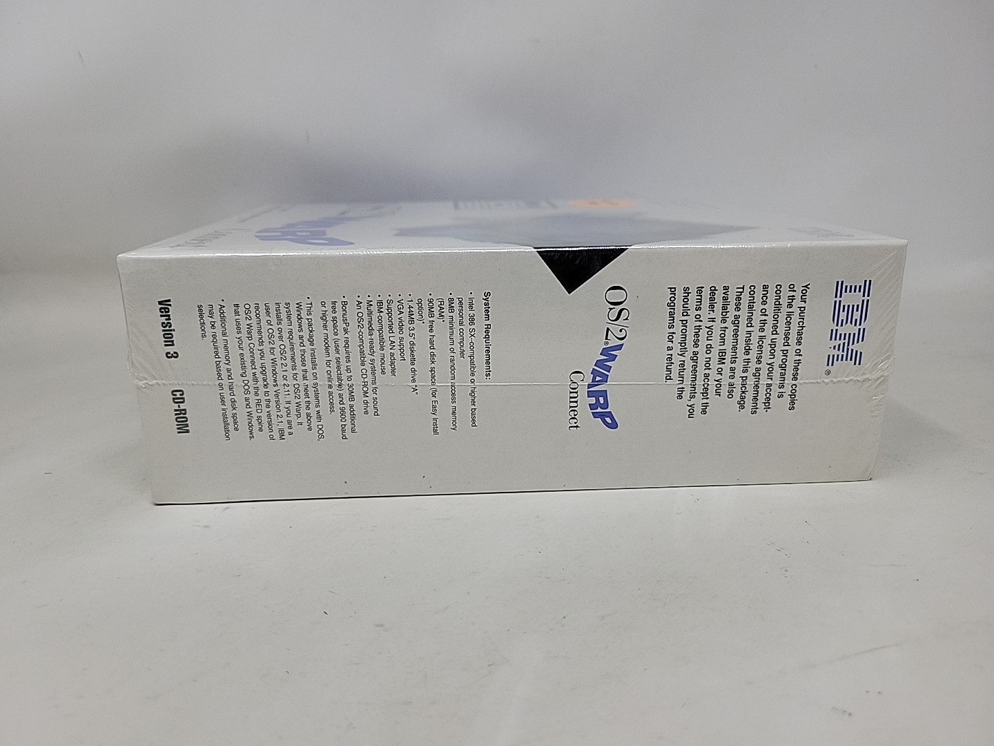 *NEW SEALED* IBM OS/2 Warp Connect Version 3 CD-Rom Vintage Computer Software