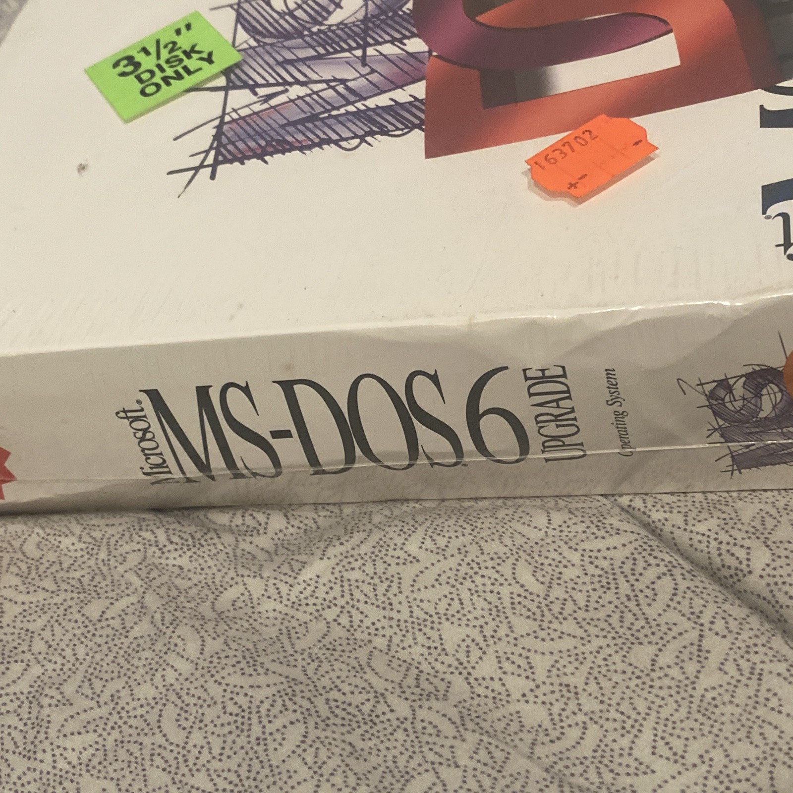 MS-DOS 6.0 Upgrade Operating System 3.5″ Floppy Discs Sealed New In Box