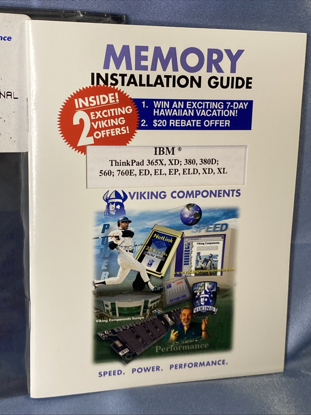 Unused VIKING MEMORY 32MB for IBM ThinkPad 32G7342 OS/2