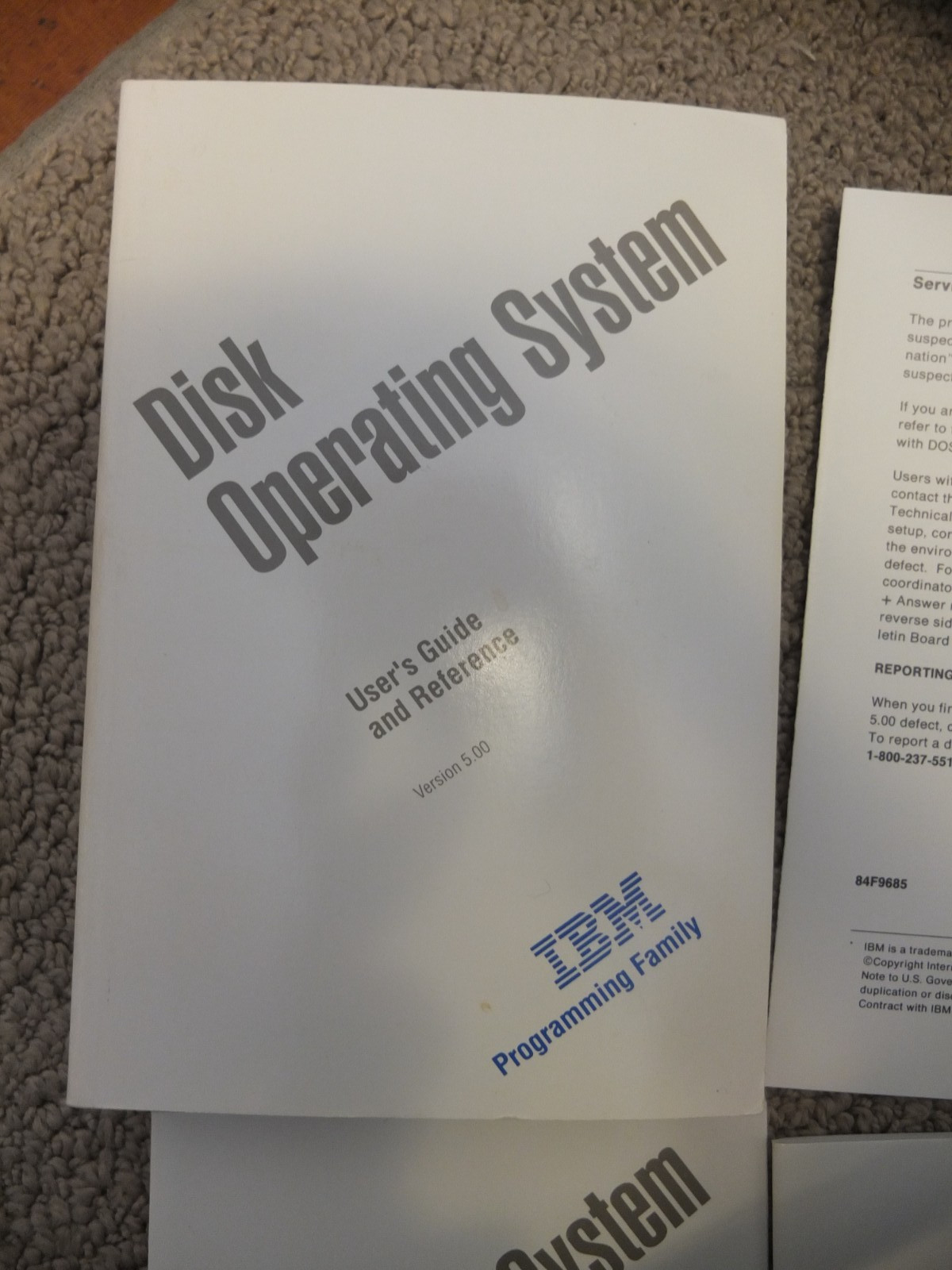 IBM DOS 5.0 on 3.5 inch disks