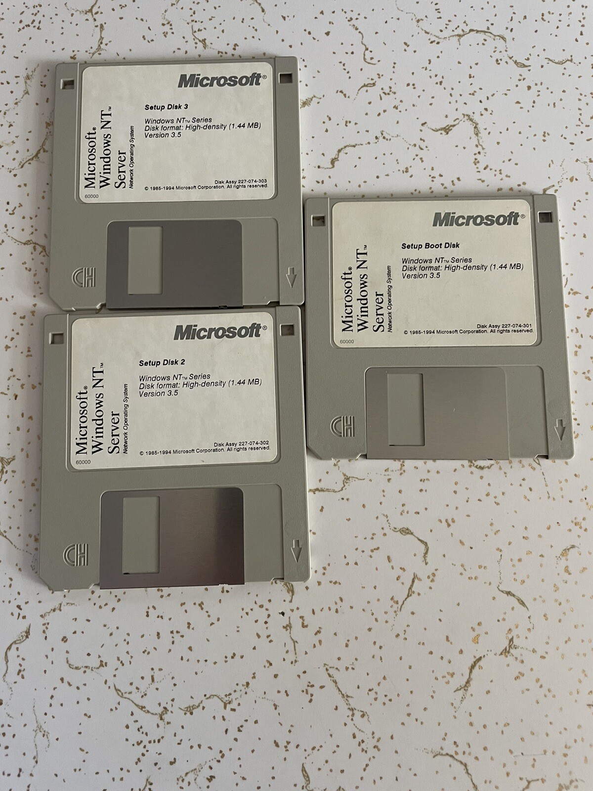 Microsoft Windows NT Server Version 3.5 Setup And Boot Disk 3.5 Inch Disk